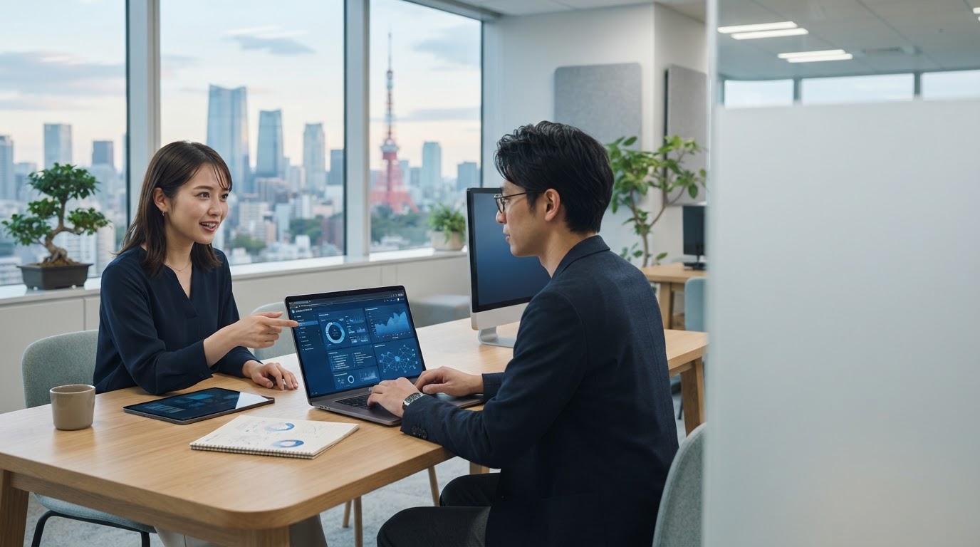 キズナ・クアントAI のAIデータ分析プラットフォームのイメージ